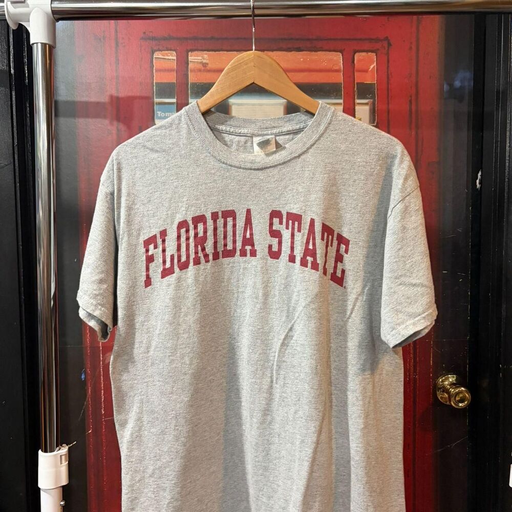 Vintage 2000s Florida State Seminoles Grey New Agenda by Perrin T-Shirt Large